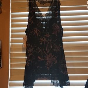 Free people sheer tank top shirt